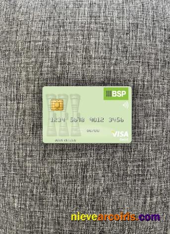 Solomon Islands BSP Bank visa debit card photolook